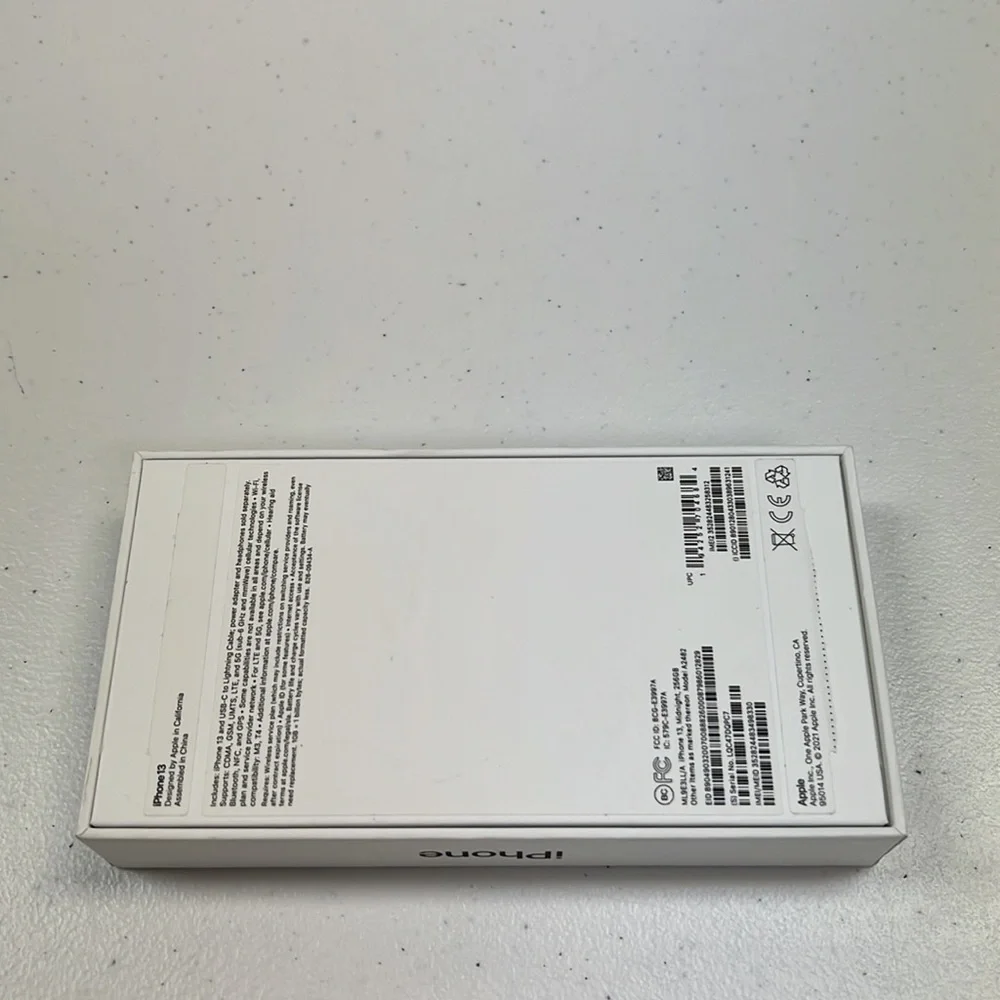 New iPhone 13 box